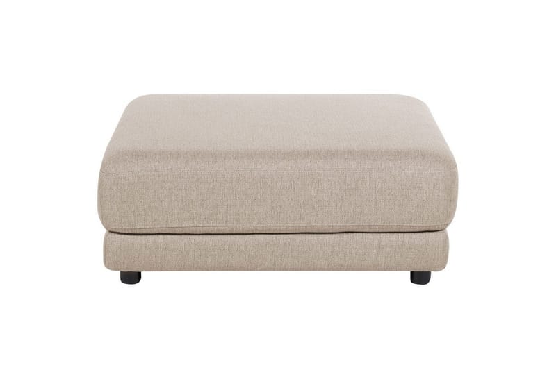 Fotpall Sigtuna Beige/svart - Beige/svart - Möbler - Vardagsrum - Stolar & sittmöbler - Pallar - Fotpall