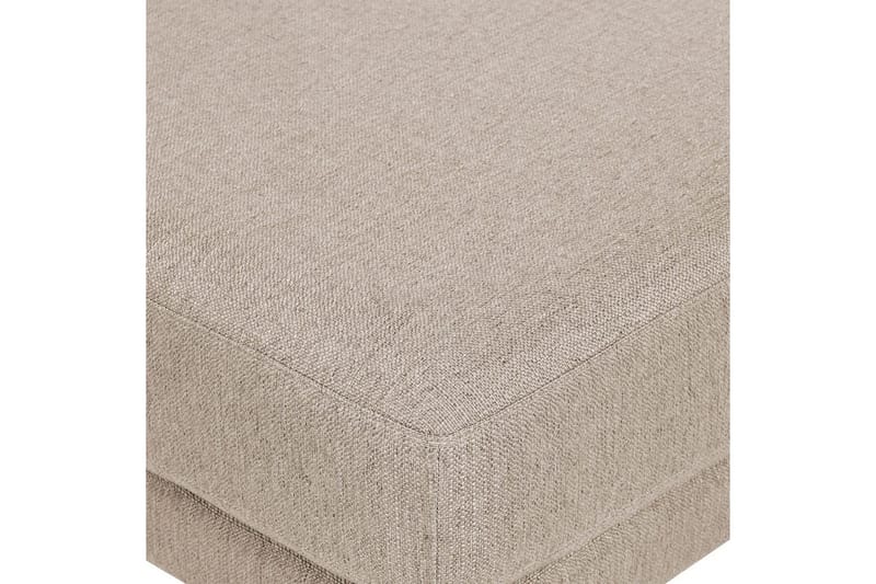 Fotpall Sigtuna Beige/svart - Beige/svart - Möbler - Vardagsrum - Stolar & sittmöbler - Pallar - Fotpall
