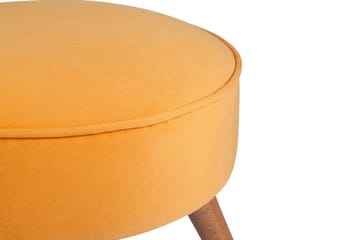 Stefanescu Fotpall - Orange - Möbler - Vardagsrum - Stolar & sittmöbler - Pallar - Fotpall
