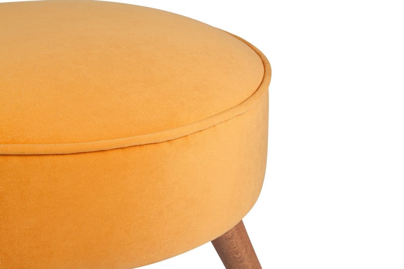 Stefanescu Fotpall - Orange - Möbler - Vardagsrum - Stolar & sittmöbler - Pallar - Fotpall
