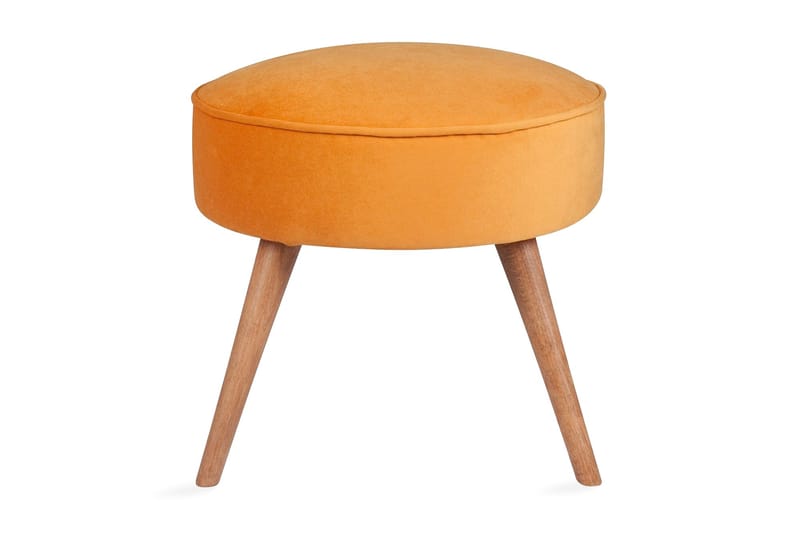 Stefanescu Fotpall - Orange - Möbler - Vardagsrum - Stolar & sittmöbler - Pallar - Fotpall