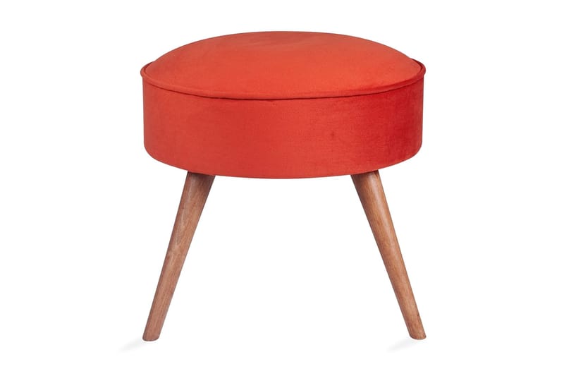 Stefanescu Fotpall - Röd - Möbler - Vardagsrum - Stolar & sittmöbler - Pallar - Fotpall