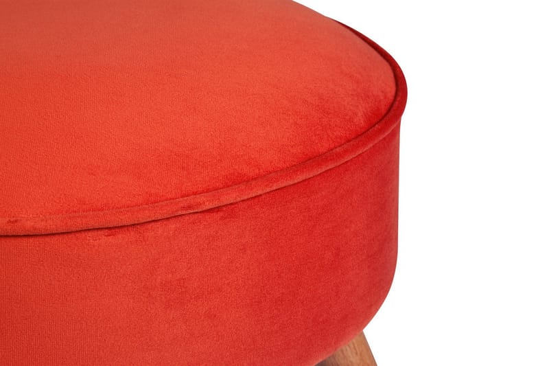Stefanescu Fotpall - Röd - Möbler - Vardagsrum - Stolar & sittmöbler - Pallar - Fotpall