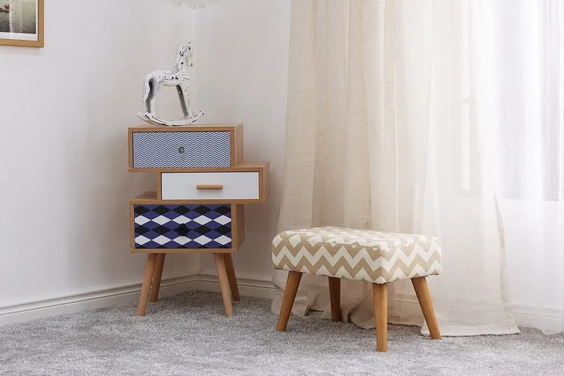 Takoma Fotpall 30|50 cm - Brun - Möbler - Vardagsrum - Stolar & sittmöbler - Pallar - Fotpall