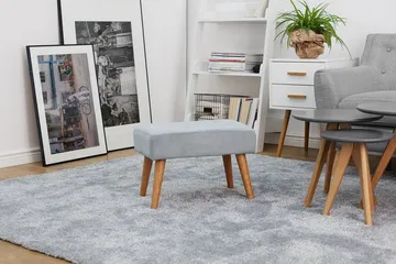 Takoma Fotpall 30|50 cm - Grå - Möbler - Vardagsrum - Stolar & sittmöbler - Pallar - Fotpall