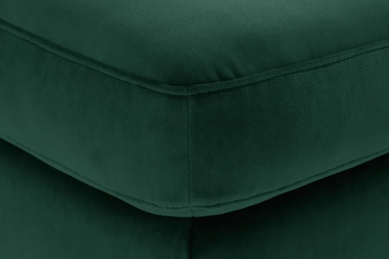 Teodin Fotpall Sammet - Grön - Möbler - Vardagsrum - Stolar & sittmöbler - Pallar - Fotpall