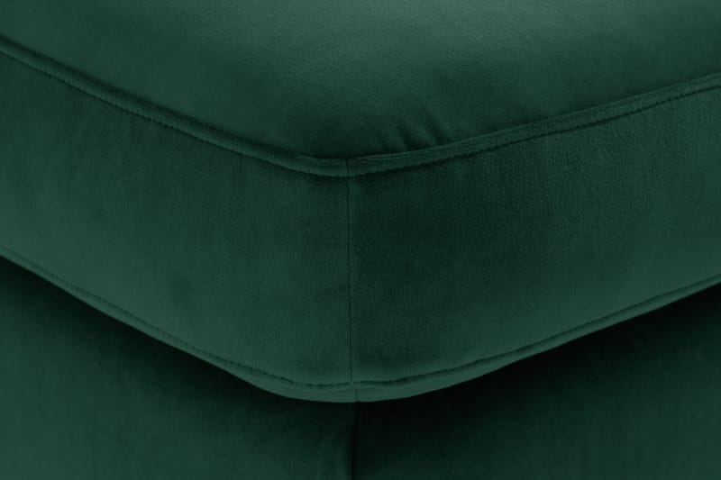 Teodin Fotpall Sammet - Grön - Möbler - Vardagsrum - Stolar & sittmöbler - Pallar - Fotpall