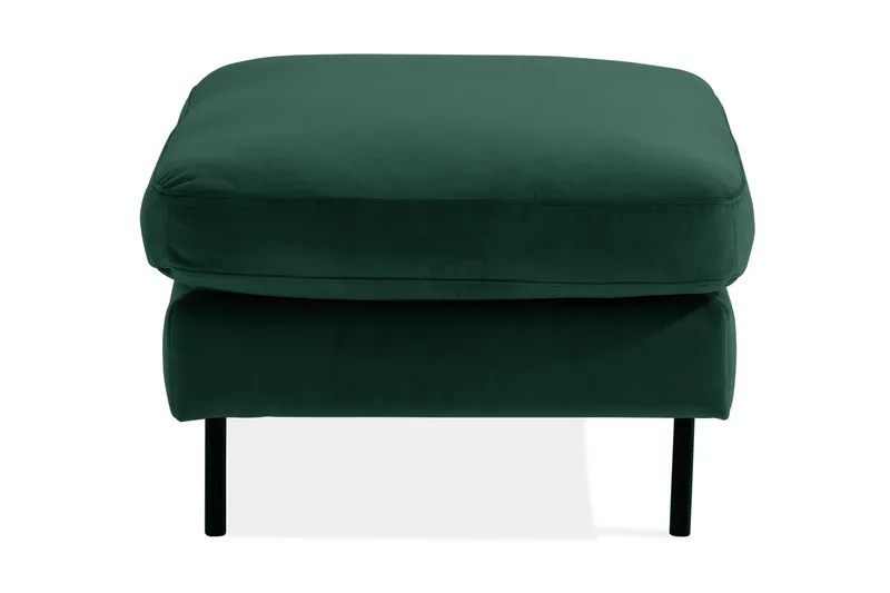 Teodin Fotpall Sammet - Grön - Möbler - Vardagsrum - Stolar & sittmöbler - Pallar - Fotpall