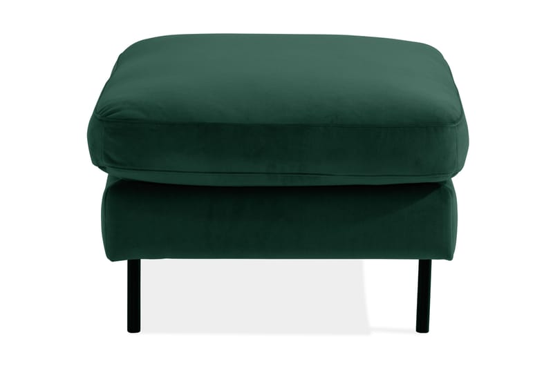 Teodin Fotpall Sammet - Grön - Möbler - Vardagsrum - Stolar & sittmöbler - Pallar - Fotpall