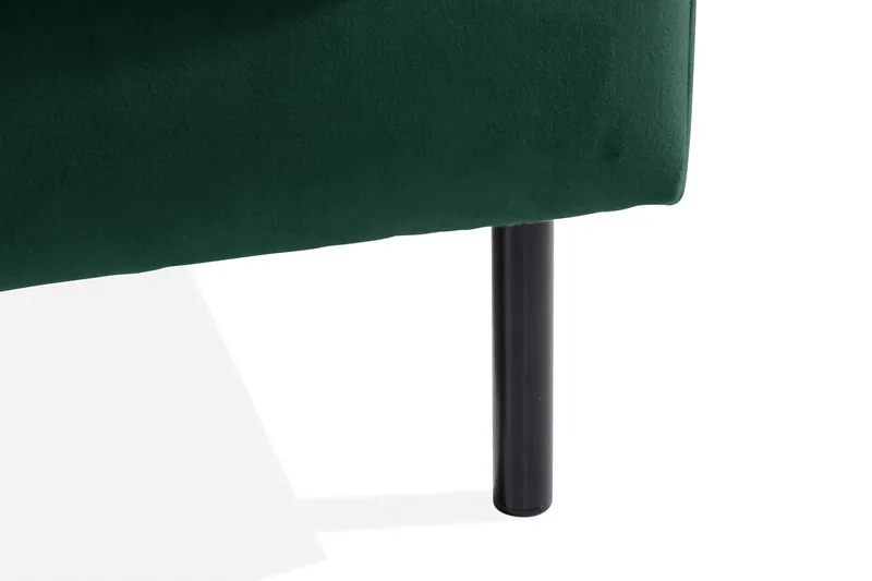 Teodin Fotpall Sammet - Grön - Möbler - Vardagsrum - Stolar & sittmöbler - Pallar - Fotpall