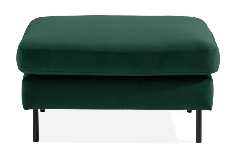 Teodin Fotpall Sammet - Grön - Möbler - Vardagsrum - Stolar & sittmöbler - Pallar - Fotpall
