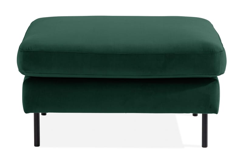 Teodin Fotpall Sammet - Grön - Möbler - Vardagsrum - Stolar & sittmöbler - Pallar - Fotpall