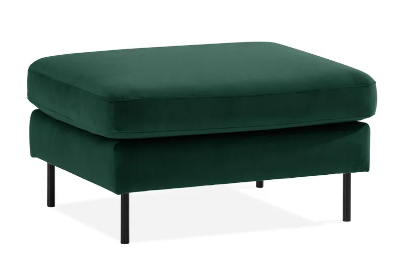 Teodin Fotpall Sammet, Grön