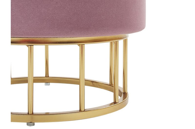 Tomakulla Fotpall med Förvaring - Rosa - Möbler - Vardagsrum - Stolar & sittmöbler - Pallar - Fotpall