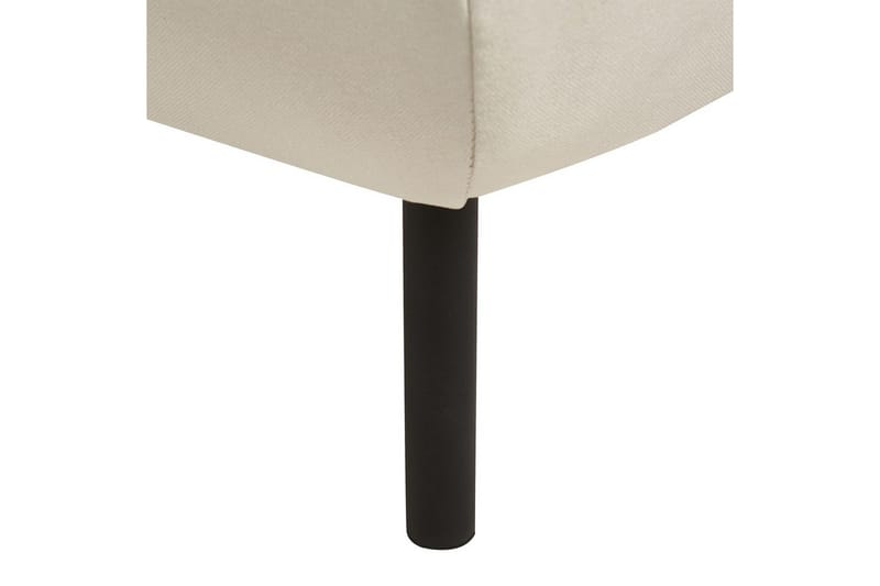 Fotpall Tonsberg Beige/svart - Beige/svart - Möbler - Vardagsrum - Stolar & sittmöbler - Pallar - Fotpall