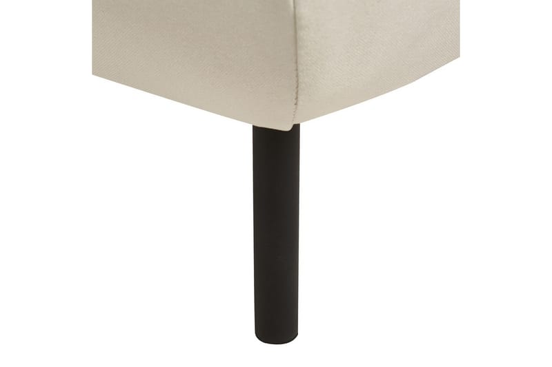 Fotpall Tonsberg Beige/svart - Beige/svart - Möbler - Vardagsrum - Stolar & sittmöbler - Pallar - Fotpall