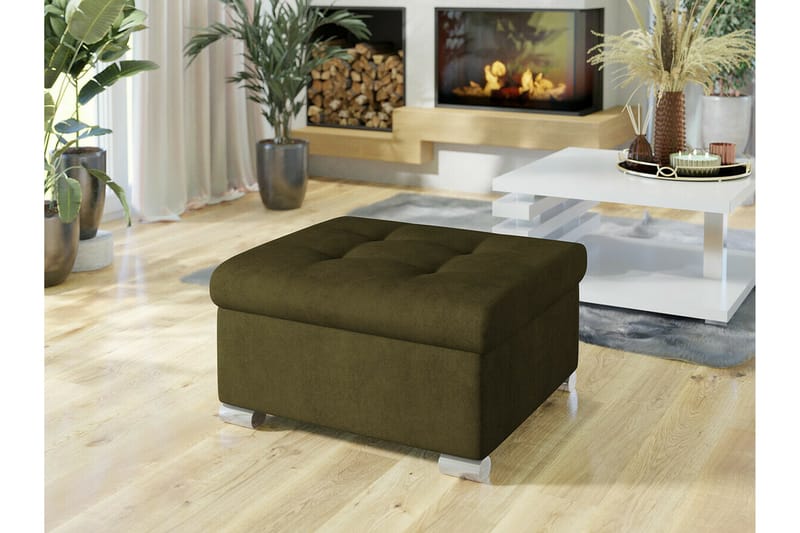 Trefor Fotpall 68 cm Svart - Möbler - Vardagsrum - Stolar & sittmöbler - Pallar - Fotpall