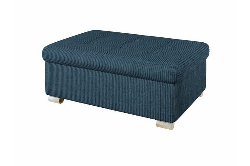 Trefor Fotpall 70 cm - Blå - Möbler - Vardagsrum - Stolar & sittmöbler - Pallar - Fotpall