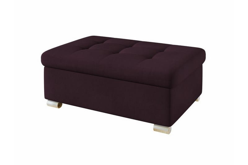 Trefor Fotpall 70 cm Mörkbrun - Möbler - Vardagsrum - Stolar & sittmöbler - Pallar - Fotpall