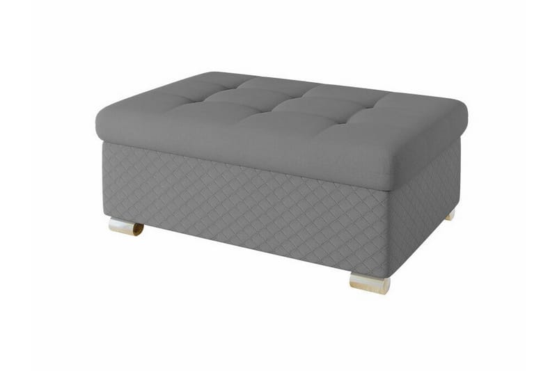 Trefor Fotpall 70 cm Mörkgrå - Möbler - Vardagsrum - Stolar & sittmöbler - Pallar - Fotpall