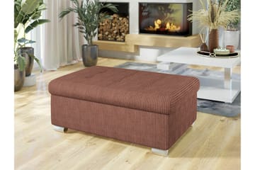 Trefor Fotpall 70 cm - Rosa - Möbler - Vardagsrum - Stolar & sittmöbler - Pallar - Fotpall