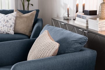 Trend Fotpall - Blå - Möbler - Vardagsrum - Stolar & sittmöbler - Pallar - Fotpall