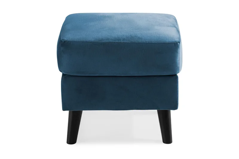 Trend Fotpall - Midnattsblå Sammet - Möbler - Vardagsrum - Stolar & sittmöbler - Pallar - Fotpall