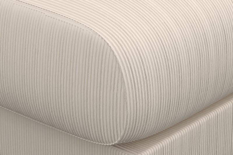 Trend Lyx Fotpall - Beige/Ek - Möbler - Vardagsrum - Stolar & sittmöbler - Pallar - Fotpall