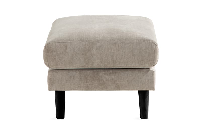 Trend Lyx Fotpall - Beige/Svart - Möbler - Vardagsrum - Stolar & sittmöbler - Pallar - Fotpall