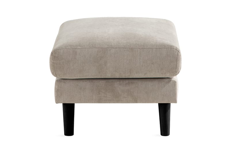 Trend Lyx Fotpall - Beige/Svart - Möbler - Vardagsrum - Stolar & sittmöbler - Pallar - Fotpall