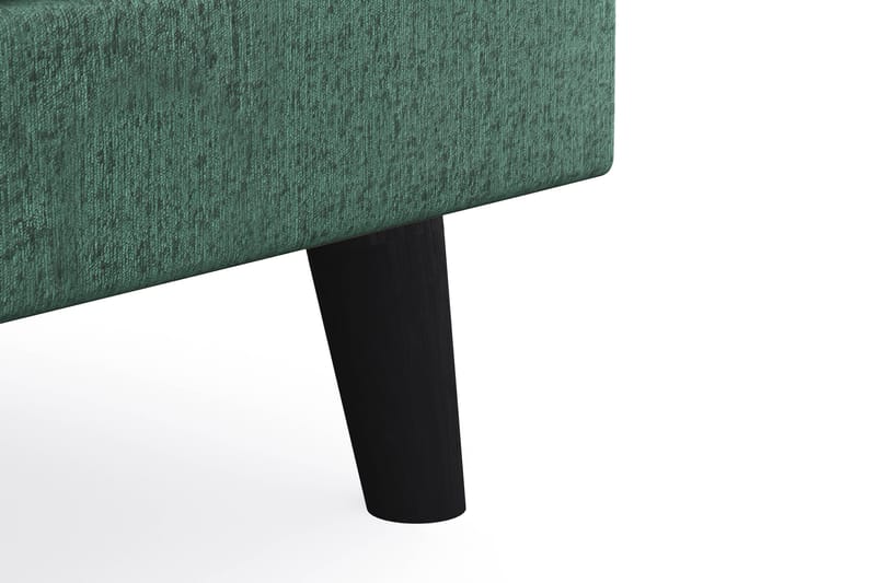 Trend Lyx Fotpall - Grön Sammet - Möbler - Vardagsrum - Stolar & sittmöbler - Pallar - Fotpall