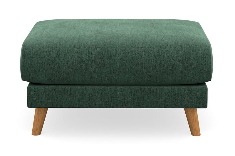 Trend Lyx Fotpall - Grön/Ek - Möbler - Vardagsrum - Stolar & sittmöbler - Pallar - Fotpall