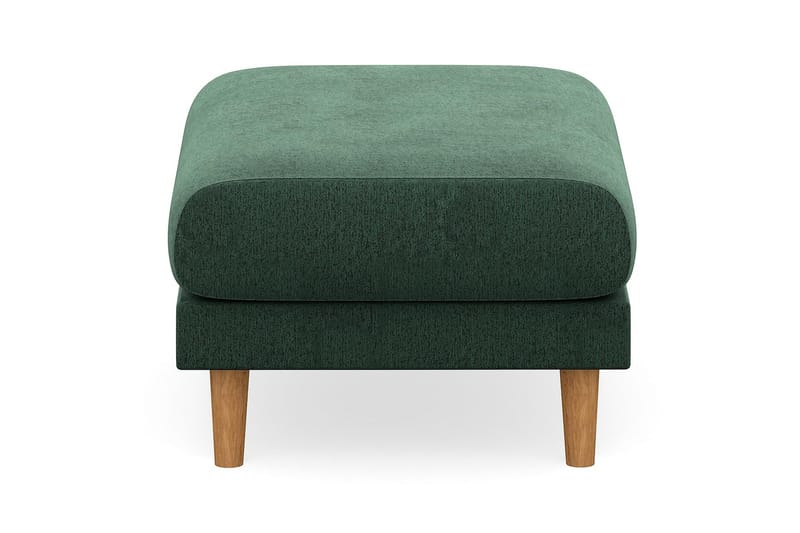 Trend Lyx Fotpall - Grön/Ek - Möbler - Vardagsrum - Stolar & sittmöbler - Pallar - Fotpall