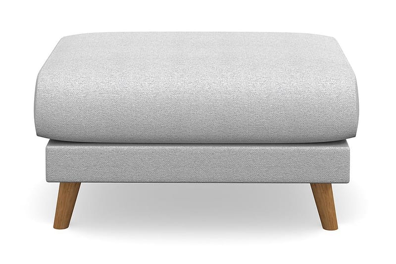 Trend Lyx Fotpall - Ljusgrå/Ek - Möbler - Vardagsrum - Stolar & sittmöbler - Pallar - Fotpall