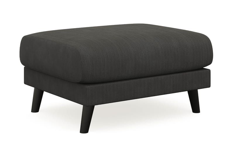Trend Lyx Fotpall - Mörkgrå Manchester - Möbler - Vardagsrum - Stolar & sittmöbler - Pallar - Fotpall