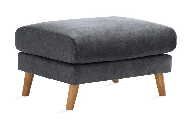 Trend Lyx Fotpall, Mörkgrå/Ek