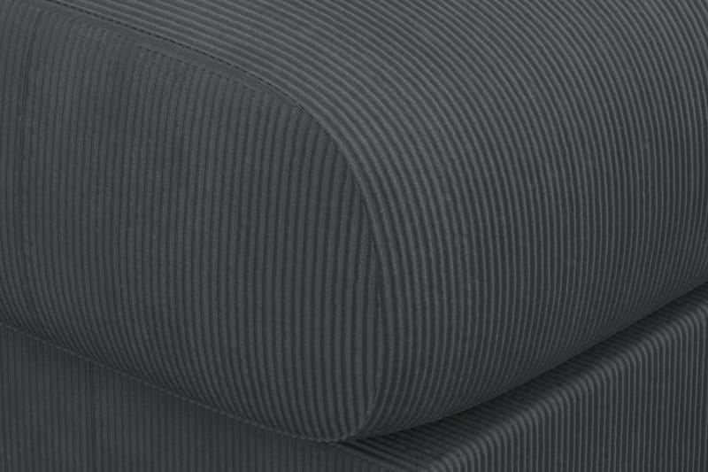 Trend Lyx Fotpall - Mörkgrå/Ek - Möbler - Vardagsrum - Stolar & sittmöbler - Pallar - Fotpall