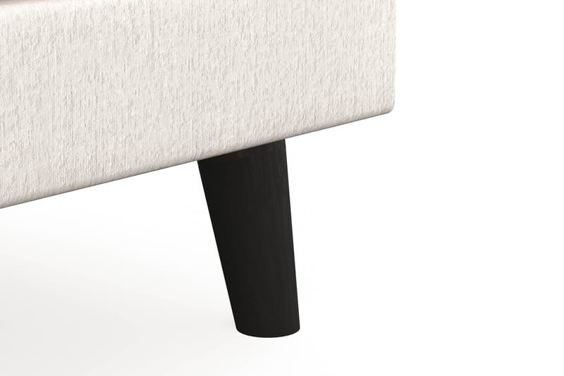 Trend Lyx Fotpall - Vit Sammet - Möbler - Vardagsrum - Stolar & sittmöbler - Pallar - Fotpall