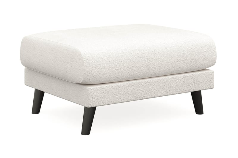 Trend Lyx Fotpall - Vit|Bouclé - Möbler - Vardagsrum - Stolar & sittmöbler - Pallar - Fotpall
