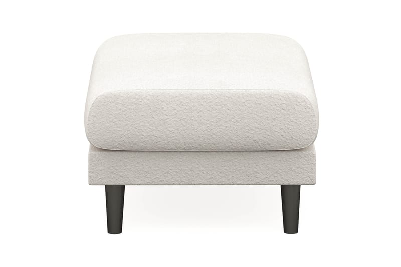 Trend Lyx Fotpall - Vit|Bouclé - Möbler - Vardagsrum - Stolar & sittmöbler - Pallar - Fotpall