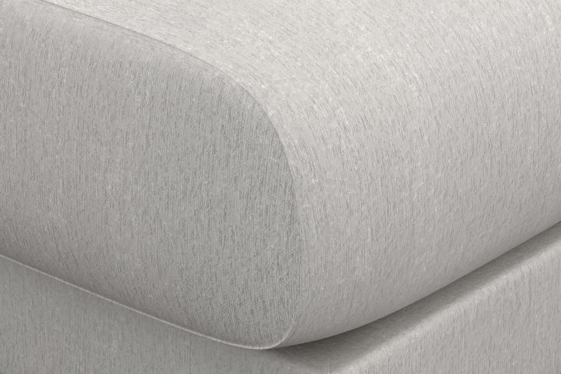 Trend Lyx Fotpall - Vit/Ek - Möbler - Vardagsrum - Stolar & sittmöbler - Pallar - Fotpall