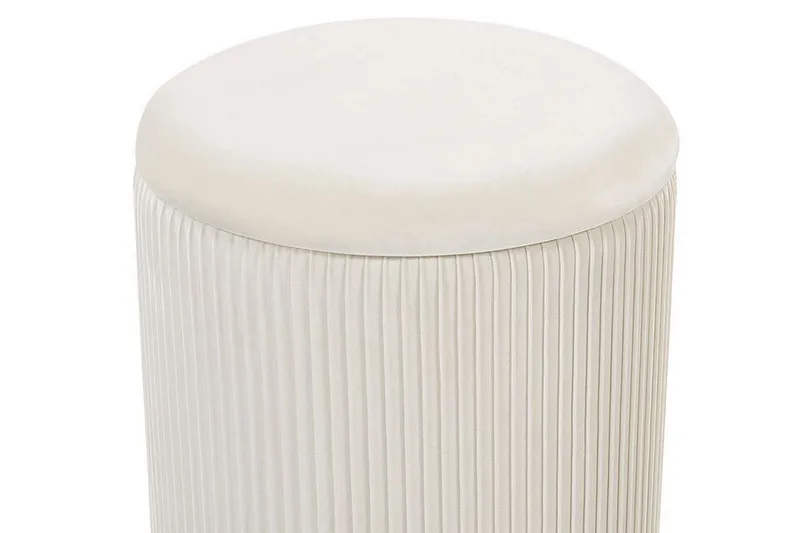 Trumelet Fotpall med Förvaring 2-pack - Vit - Möbler - Vardagsrum - Stolar & sittmöbler - Pallar - Fotpall