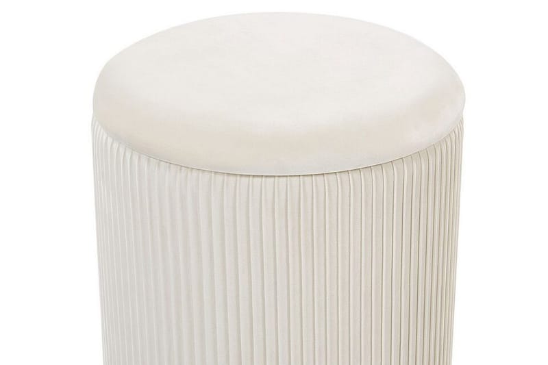 Trumelet Fotpall med Förvaring 2-pack - Vit - Möbler - Vardagsrum - Stolar & sittmöbler - Pallar - Fotpall