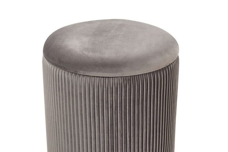 Trumelet Fotpall med Förvaring 2-pack - Grå - Möbler - Vardagsrum - Stolar & sittmöbler - Pallar - Fotpall