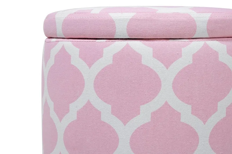 Tunica Fotpall 35|30 cm - Rosa - Möbler - Vardagsrum - Stolar & sittmöbler - Pallar - Fotpall