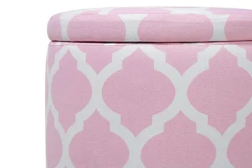Tunica Fotpall 35|30 cm - Rosa - Möbler - Vardagsrum - Stolar & sittmöbler - Pallar - Fotpall