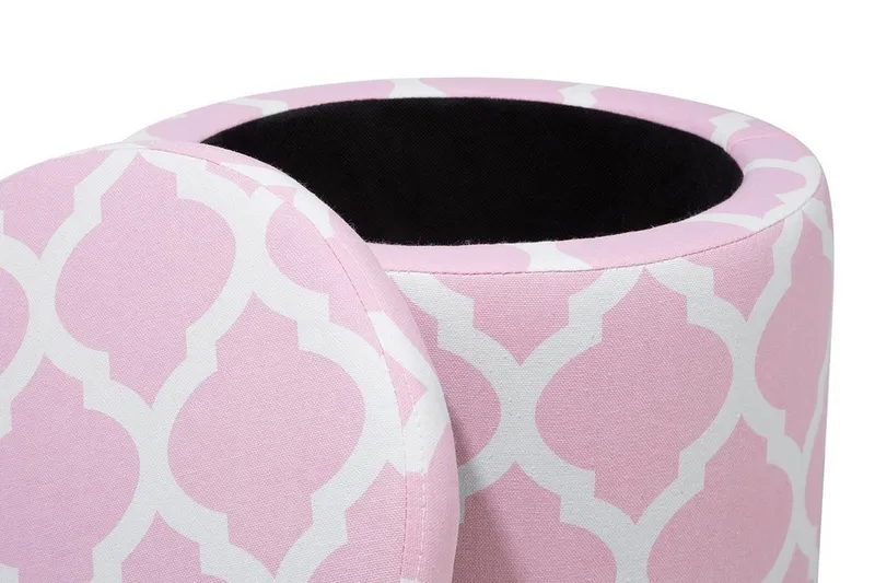 Tunica Fotpall 35|30 cm - Rosa - Möbler - Vardagsrum - Stolar & sittmöbler - Pallar - Fotpall