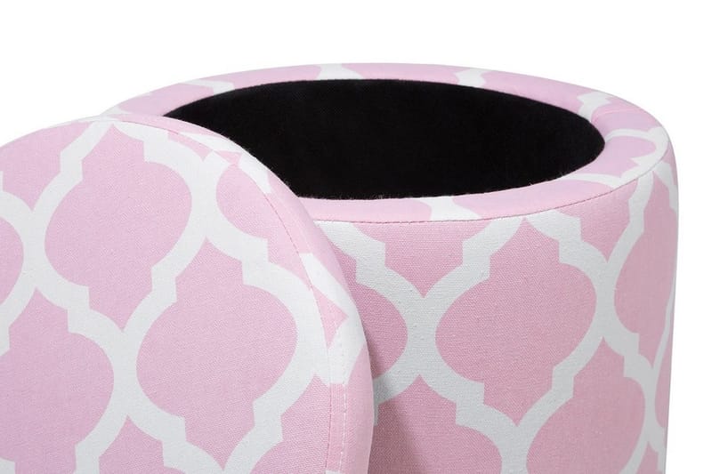 Tunica Fotpall 35|30 cm - Rosa - Möbler - Vardagsrum - Stolar & sittmöbler - Pallar - Fotpall
