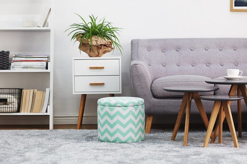 Tunica Fotpall 35|35 cm - Grön - Möbler - Vardagsrum - Stolar & sittmöbler - Pallar - Fotpall