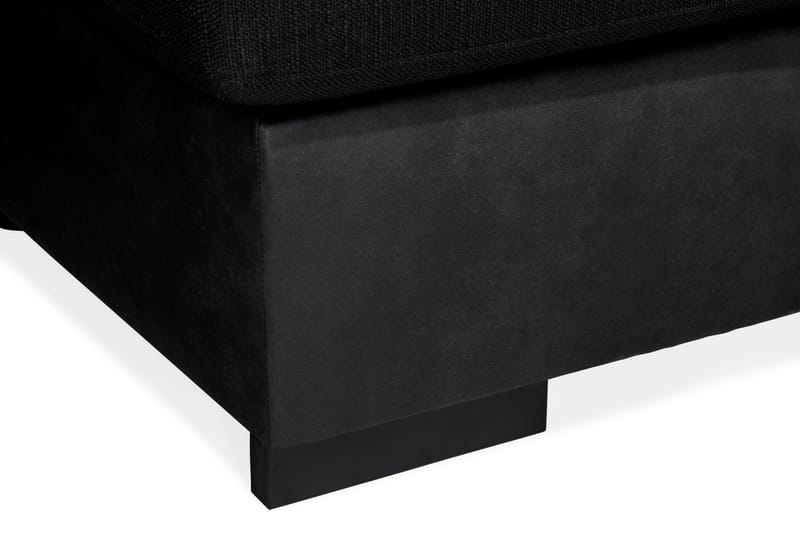 Vanlig fotpall Scandinavian Choice Cuba Fotpall Vintage 2, Porto 5, Black - Möbler - Vardagsrum - Stolar & sittmöbler - Pallar - Fotpall